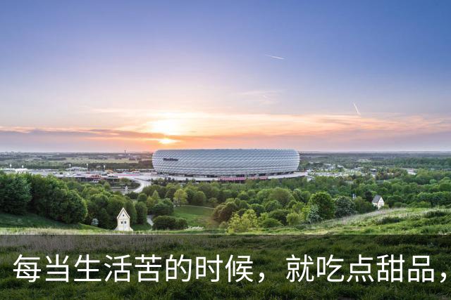 每当生活苦的时候，就吃点甜品，那么就会很甜了