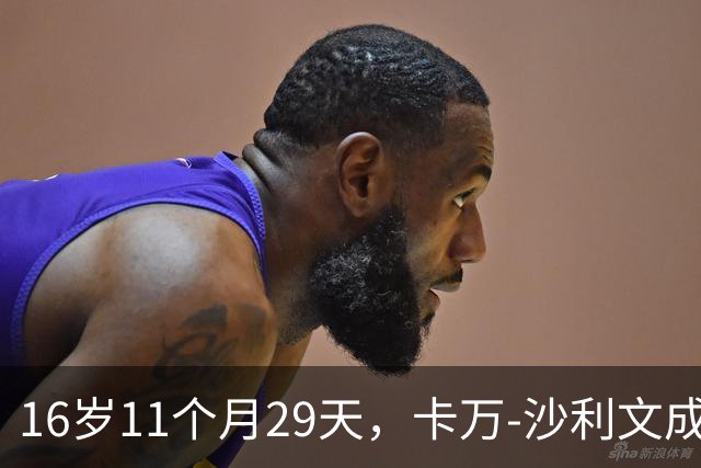 16岁11个月29天，卡万-沙利文成为美国队史最年轻的首秀球员